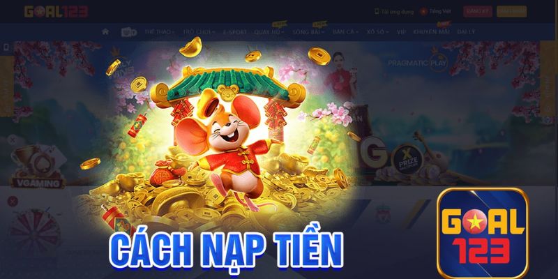 Hướng dẫn cách nạp tiền Goal123 qua ngân hàng